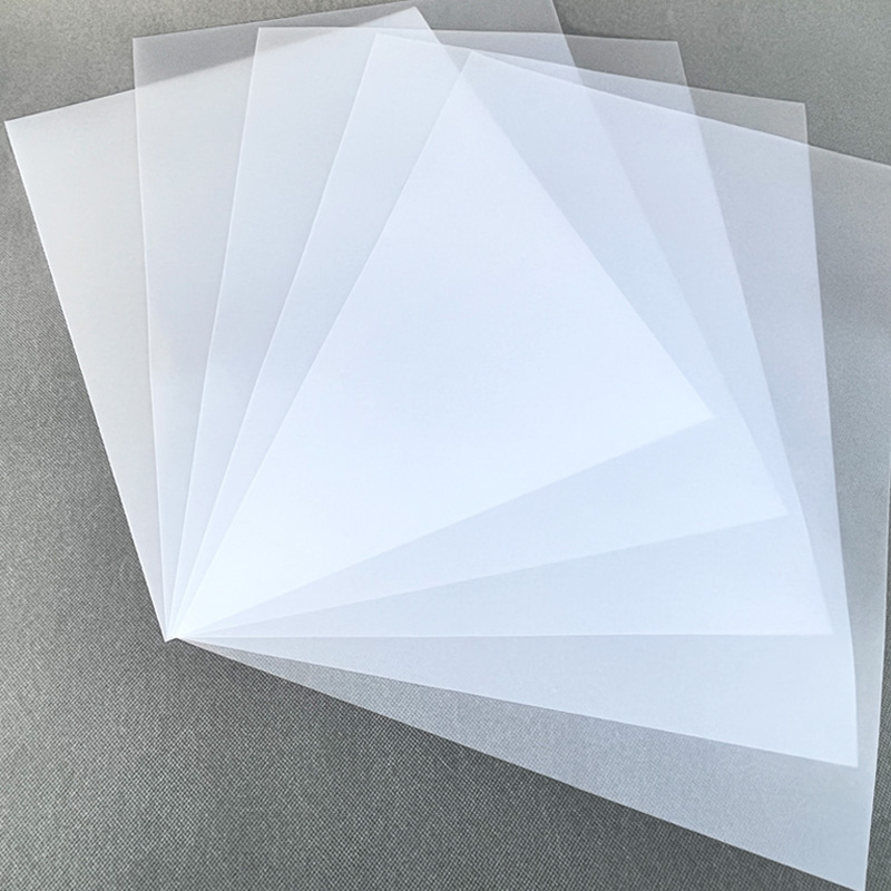 HSQY 0.4mm Frosted PP Sheet Polypropylene Plastic Sheet 