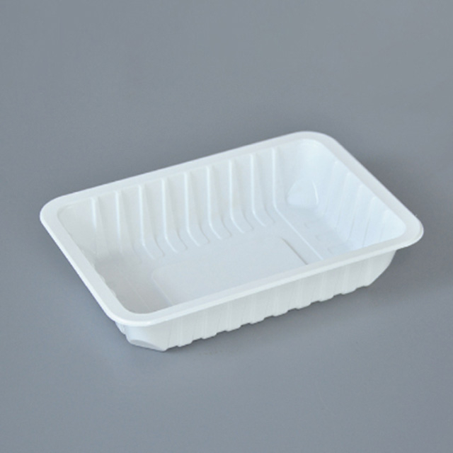 HSQY 10.3X6.8X2 In Rectangle White Plastic PP High Barrier Tray