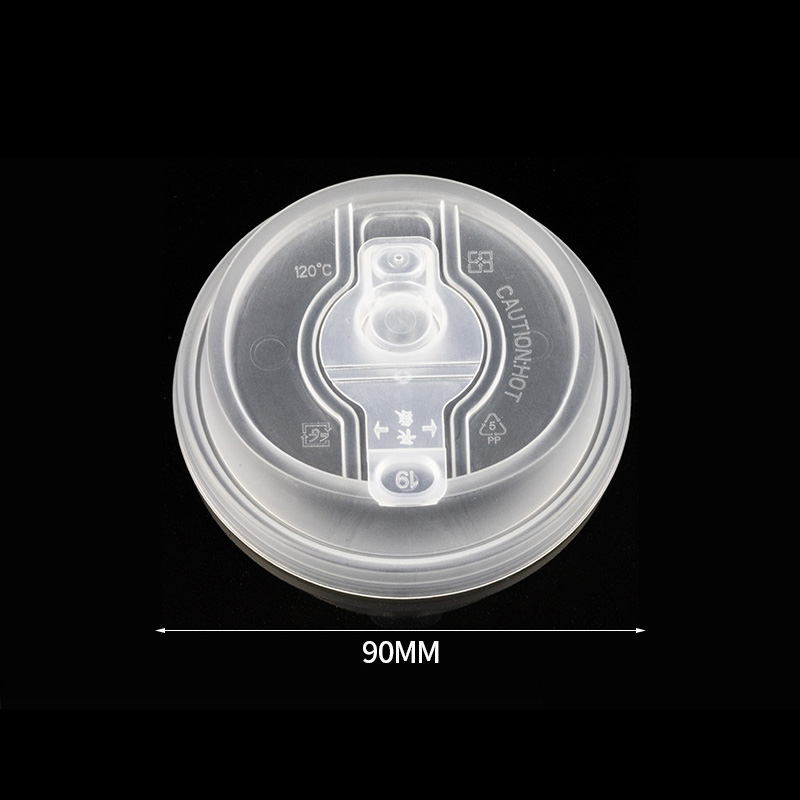 HSQY 90mm Diameter Plastic PP Cup Lids