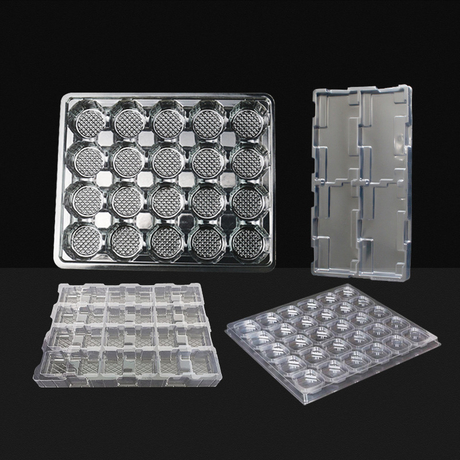 HSQY Custom Size Clear Plastic Blister Insert Tray