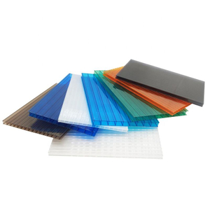 HSQY 8mm Soundproof Double Wall Polycarbonate Hollow Sheet