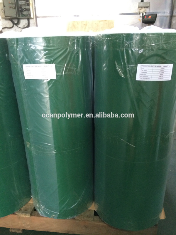 Pvc Green Film Color Rigid Sheet For Fence Grass Artificial Tree