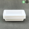 100% Leak Proof Recyclable Black White Cpet Plastic Food Tray 