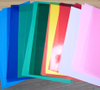 HSQY 150/200 Microns Opaque Yellow Red Green A4 Pvc Binding Cover