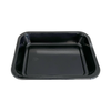 Modelong JC01 - 27 oz Rectangle Black CPET Tray