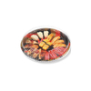 HSQY 10 x 1.18 Inch Round Sushi Party Tray Container with Lid