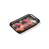 HSQY 4.9 x 4 x 0.8 Inch Rectangle Sushi Tray Container with Lid