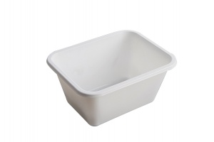 Circular/Rectangular Black/White CPET Plastic Food Tray For The Packaging