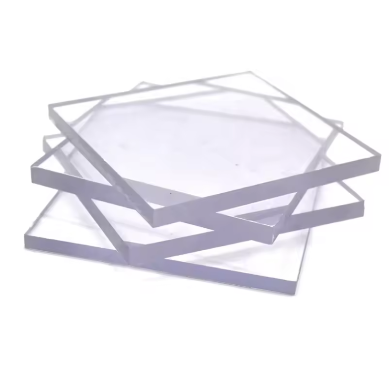 HSQY – feuille de polycarbonate personnalisée en usine, 6mm, 8mm, 10mm, pour cloison d'isolation phonique 