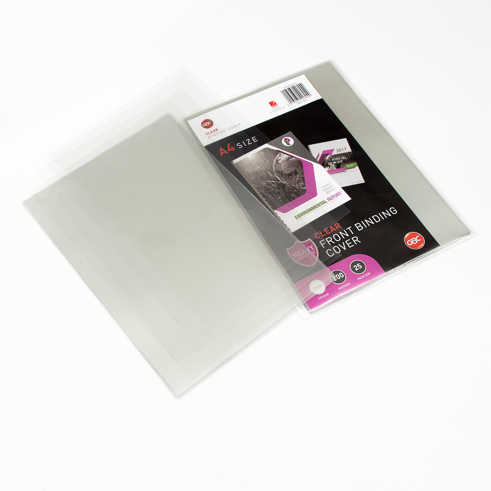 Plastic PVC Clear Binding Covers-HSQY 