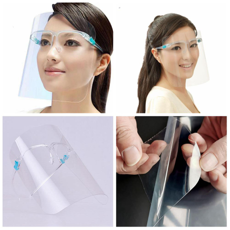 High Quality Clear Plastic Anti Fog PET Sheet 0.25mm Splashproof For Transparent Face Shield