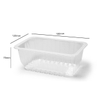 HSQY 7.09X4.72X2.76 In Rectangle Clear Plastic PP High Barrier Tray