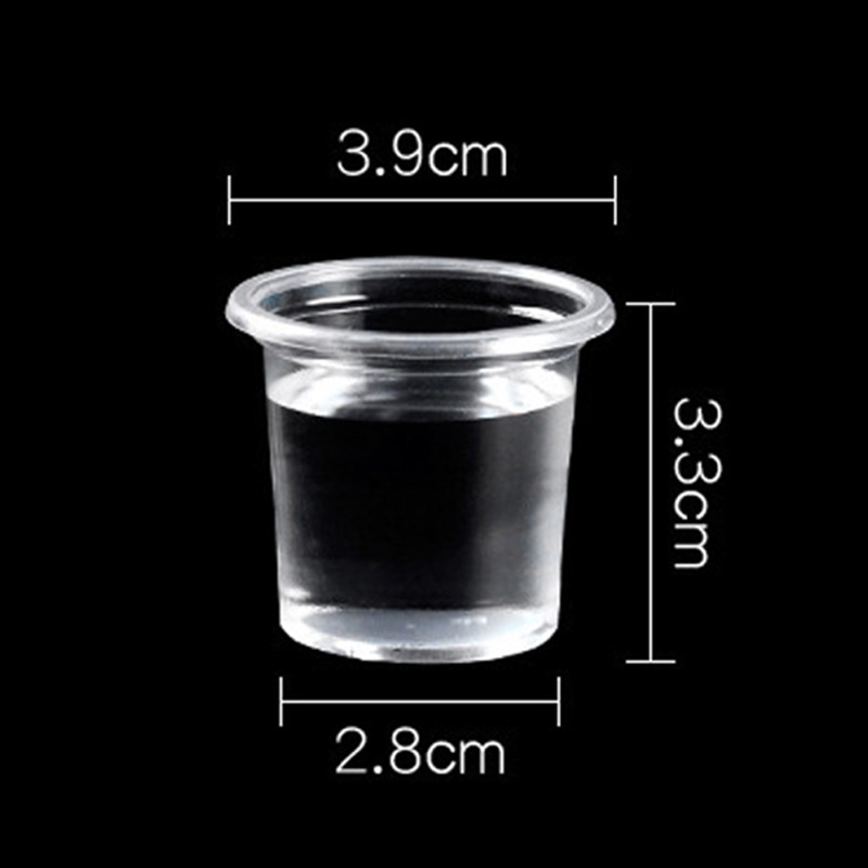 HSQY 0.6oz 1oz 1.5oz 3oz Clear PP Plastic Portion Cups