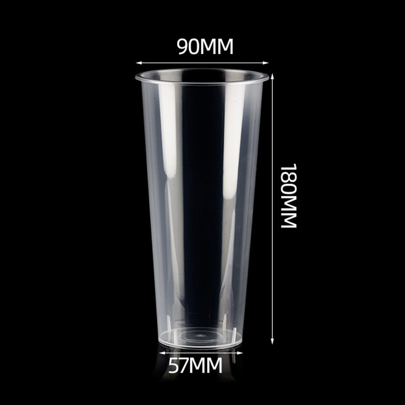 HSQY 9oz 12oz 14oz 17oz 24oz 90mm Diameter Clear Plastic PP Injection Cups