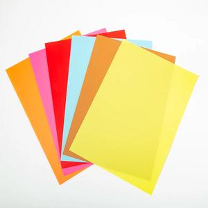 HSQY 0.5mm 1mm 2mm 3mm Coloured Polypropylene Sheet